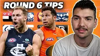 Round 6 AFL Tips + Predictions 2024
