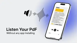 PDF File Audio Reader