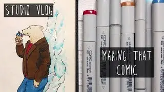 Studio Vlog: Making that comic | The 5th Future Ep 01