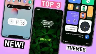 TOP 3! NEW MIUI THEMES FOR All REDMI & POCO 2022 NOV 🔥🔥