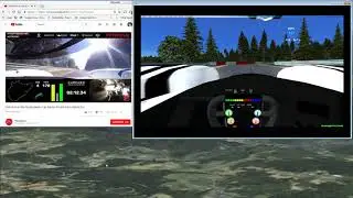 Porsche 919 Nordschleife Lap Record vs FSX Simulation -