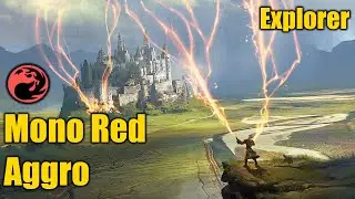 Mono Red Aggro! Explorer| Исследователь! Как быстро можно поебдить оппонента?