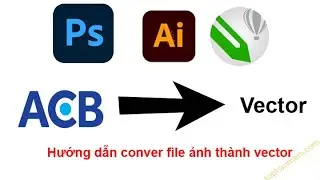 Mẹo vặt cách chuyển đổi file hình logo thành vector trên AI - khosinhvien.com