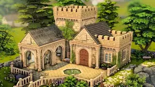 TINY GLADE CASTLE 🏰 The Sims 4 Speed Build