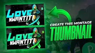 Love nwantiti montage thumbnail tutorial in pixellab [Android/2022]