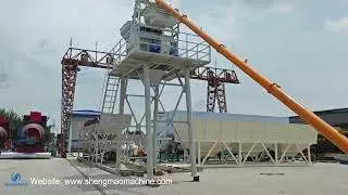 Presentation video of concrete batching plant