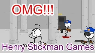 ESCAPING THE PRISON!!! | Henry Stickman Games w/ Sparky and JavidSilver