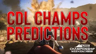 The 2022 VANGUARD CDL CHAMPIONS will be... (COD Champs 2022 Predictions)