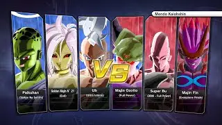 XV2 (PC): Ub DBGT UI/Golden Majin N°21 (Evil)/Paikuhan SNS vs Majin Ozotto FP/Bu DBM FP/Majin Fin EF