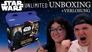 Star Wars Unlimited Shadows of the Galaxy Starter Deck Opening deutsch | Unboxing | Review | Trader