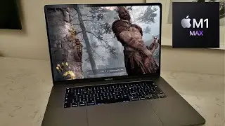 Mac Gaming Test: God Of War PC on APPLE M1 Max MacBook Pro 16