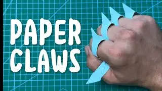2 MINUTES to Create Paper Origami CLAWS Like a Pro