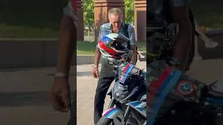 Мужик оценил мотоцикл #motorcycle #sorts #bmw
