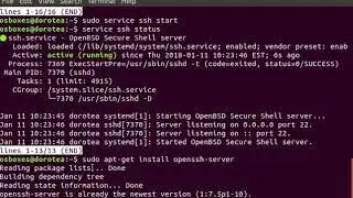 [Linux] installare ssh openssh restart servizio