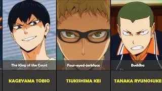 Haikyuu Characters Nickname
