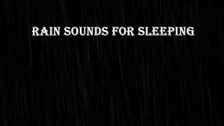 Rain Sounds For Sleeping | Thunder Sound At Night | Asleep With Rain