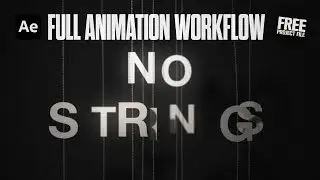 Elastic Bouncy Kinetic Type | After Effects Animation Workflow