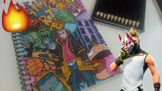 Fortnite Full Page Doodle!!!Season 5