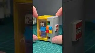 Working Lego Minecraft Vending Machine with Safe 