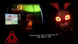 Collecting and Listening to the Retro CDs (FNAF: Security Breach)