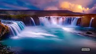 Relax with waterfall sound for sleep