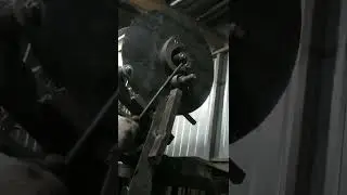 ручной станок для холодной ковки, на коленке, по быстрому.