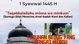 tabuhan bedug yang sangat merdu