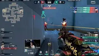 EDG with a CRAZY RETAKE on A Site Abyss 🤯 EDG vs. LEV - VALORANT Champions Seoul