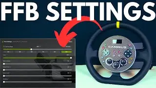 CAMMUS C5 Force Feedback Settings And Setup