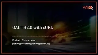 OAuth 2.0 with cURL