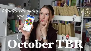 BLINDLY Picking my October TBR 🎃📚🍂