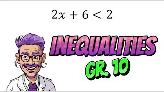 Solve linear inequalities.