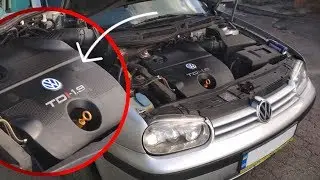 Заміна трубки щупа та деяких деталей кришки мотора GOLF4