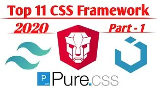 Top  11 css  framework in 2020 | part -1| By Divya  Bagul |  InspiredWay