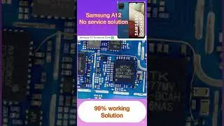 Samsung A12 No service solution | Samsung A12 network solution 