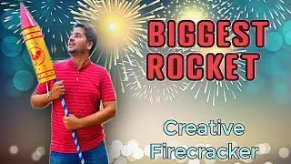BIGGEST DIWALI ROCKET. Creative rocket. Making rocket from scrap metal. #makewithkunal