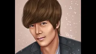 Drawing Korean actor Choi Jin Hyuk | Procreate Speedpaint
