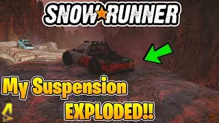 SnowRunner: My Suspension EXPLODED!! | Top Gear Ep. #36