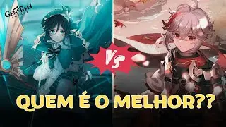 TESTES DE COMPARAÇÃO ENTRE VENTI E KAZUHA!! QUEM É O MELHOR?? kazuhakk