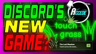Discord's Touching Grass Game... (full gameplay) + Avatar Decoration | The Last Meadow | speedrun
