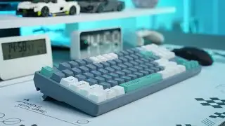 S87 RGB Mechanical Keyboard - Energy Ash: Elegance and Precision for Gamers
