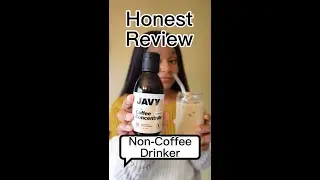 A Non-Coffee Drinker Reviews @enjoyjavy #short #coffee #javycoffee