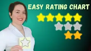 How to make an EASY color-changing rating chart in Microsoft Excel, no Visual Basic for Applications