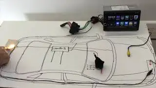 How to wire in a reversing backup camera - watch this first!