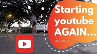 Vlog 001-Starting Youtube AGAIN?!? A walk around our neighborhood.