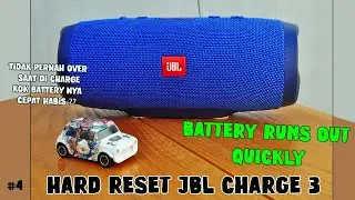JBL CHARGE 3 BATTERY PROBLEM