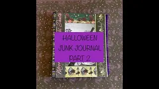 Halloween Junk Journal Part 2