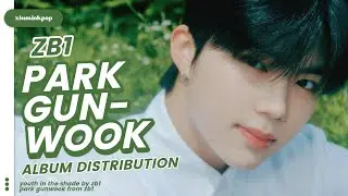 Park Gunwook (ZB1) - 'Youth In The Shade' | Album Distribution  [COLLAB]