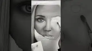 Leanne Bishop’s photo-realistic drawings are everything! 