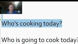 cooking vs going to cook